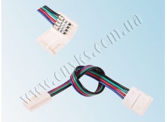Соединительный кабель RGB SMD 5050 Cable (2 jack) clip